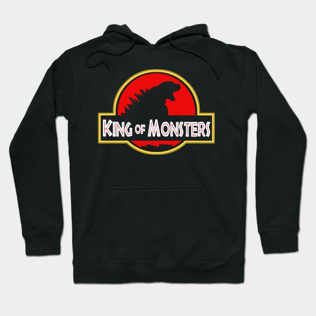 King of monsters Hoodie by geekmethat